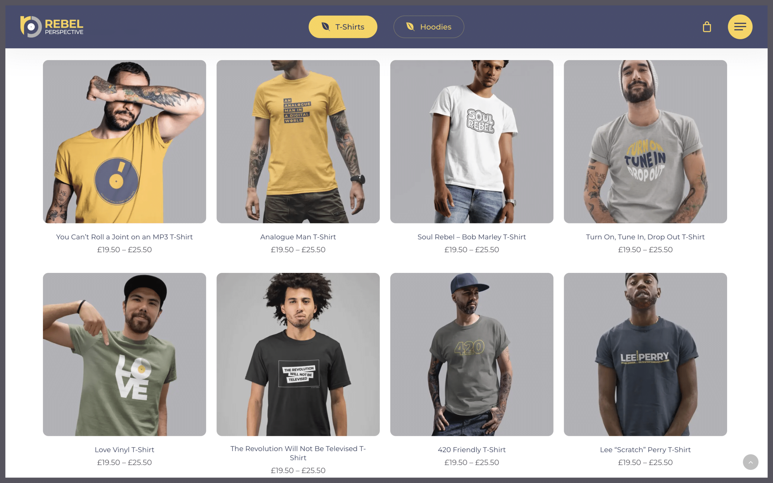 rp streetwear t-shirts